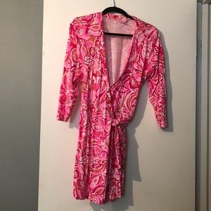 Lilly Pulitzer wrap romper